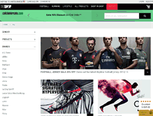 Tablet Screenshot of calciomercato.tifoshop.com